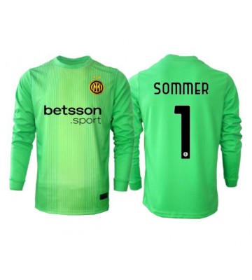 Inter Milan Yann Sommer #1 Målvakt Replika Tredje Tröja 2025-26 Långärmad